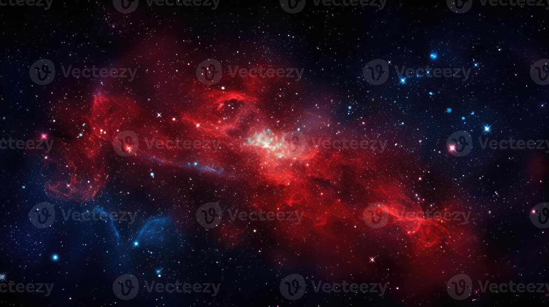 night red galaxy photo