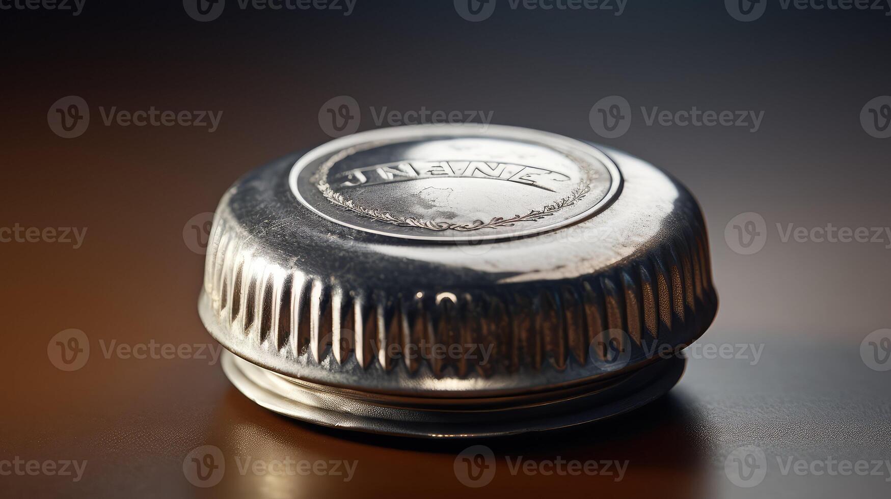 silver bottle top photo