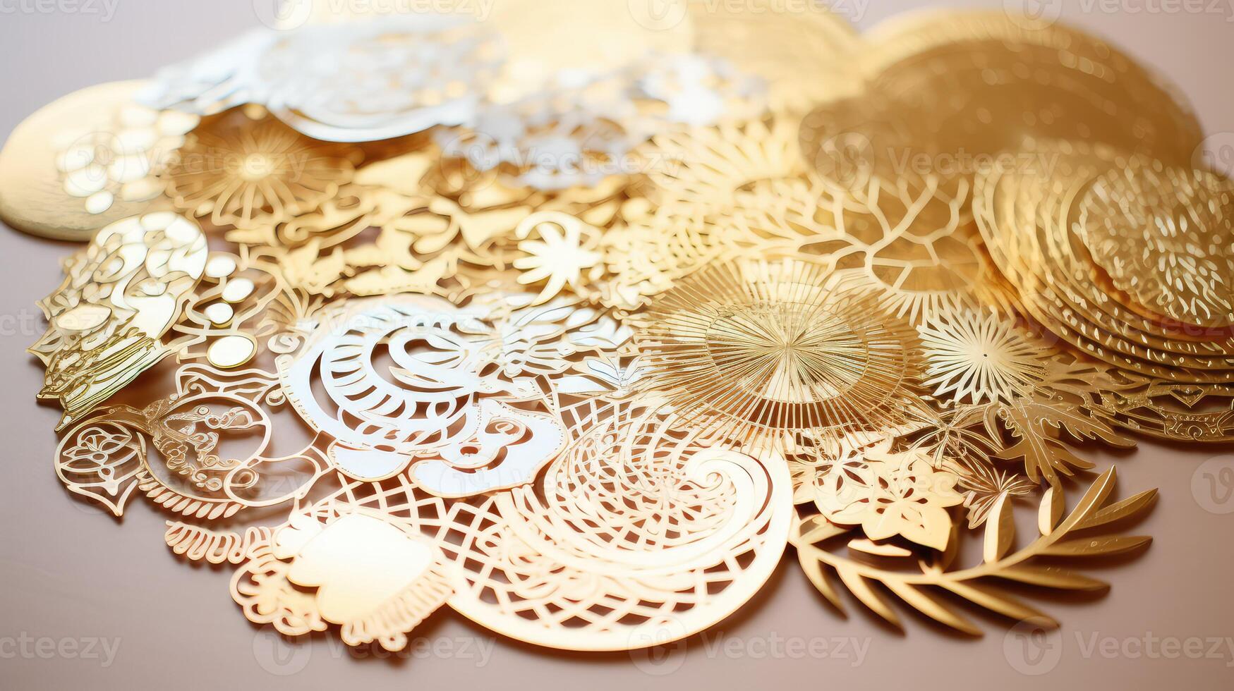 projects gold shimmer paper photo