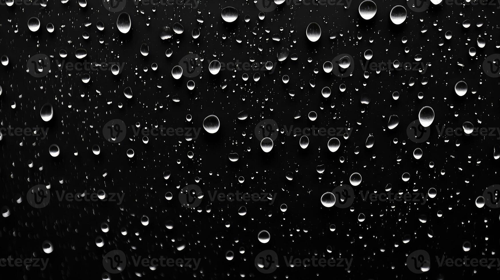 texture water droplets on black photo