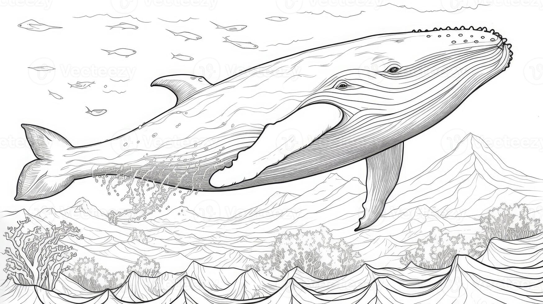 patterns coloring book ocean photo