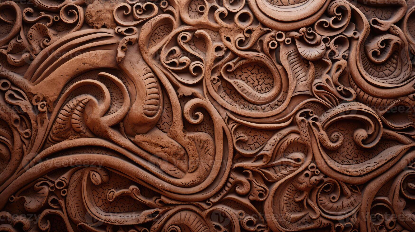 rustic clay wall texture photo