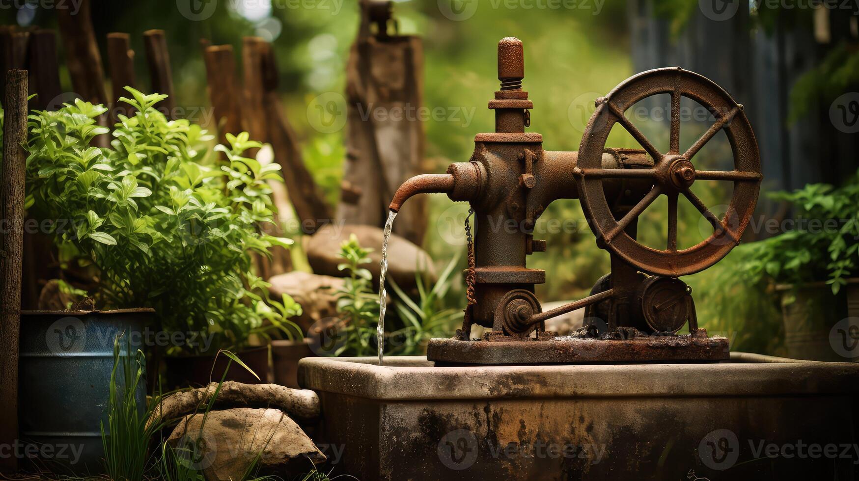 rustic vintage water photo