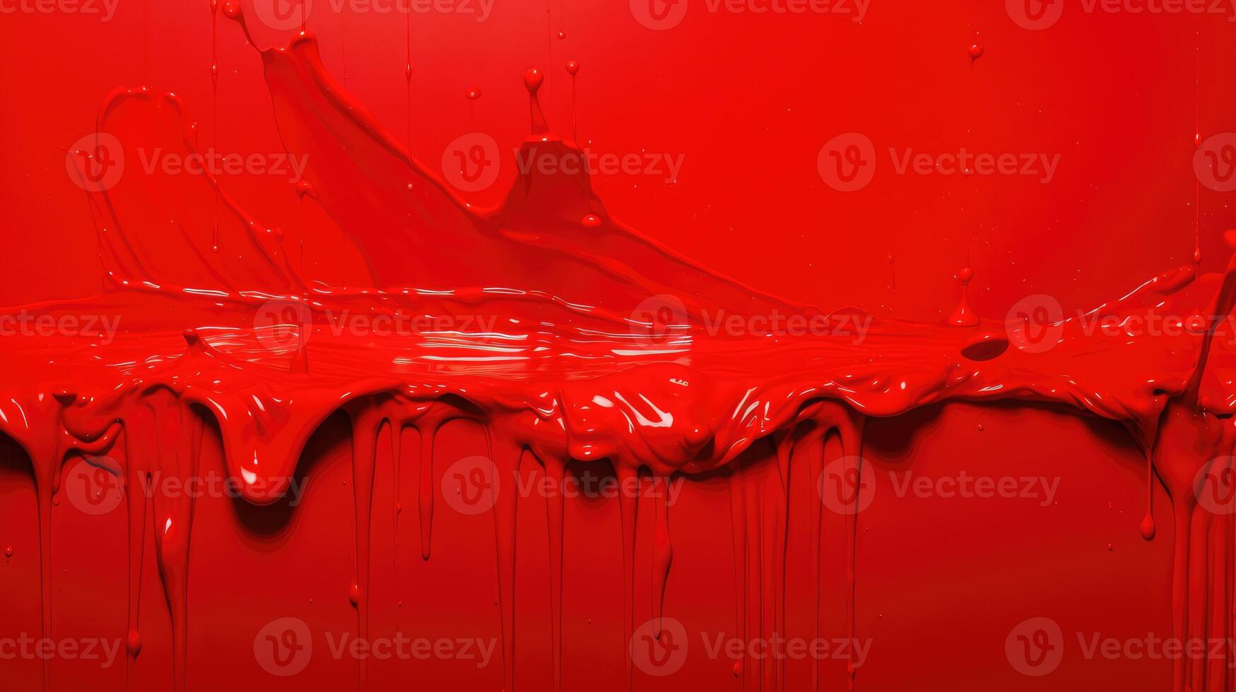 motion red paint drip photo