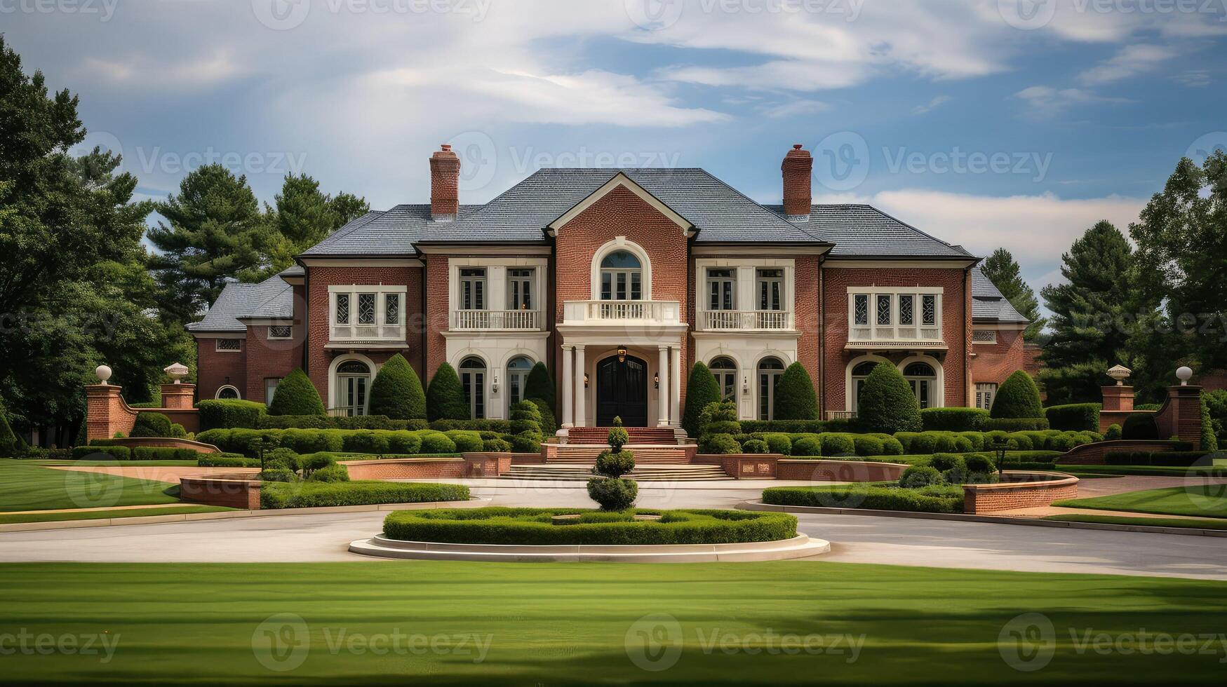 architecture brick house photo