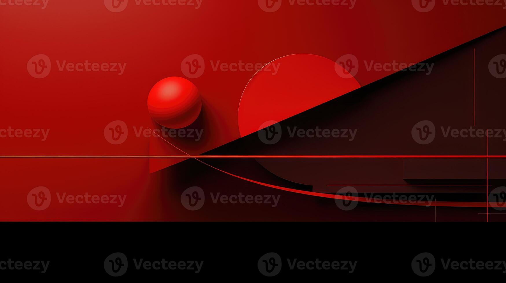 lines red abstract design photo