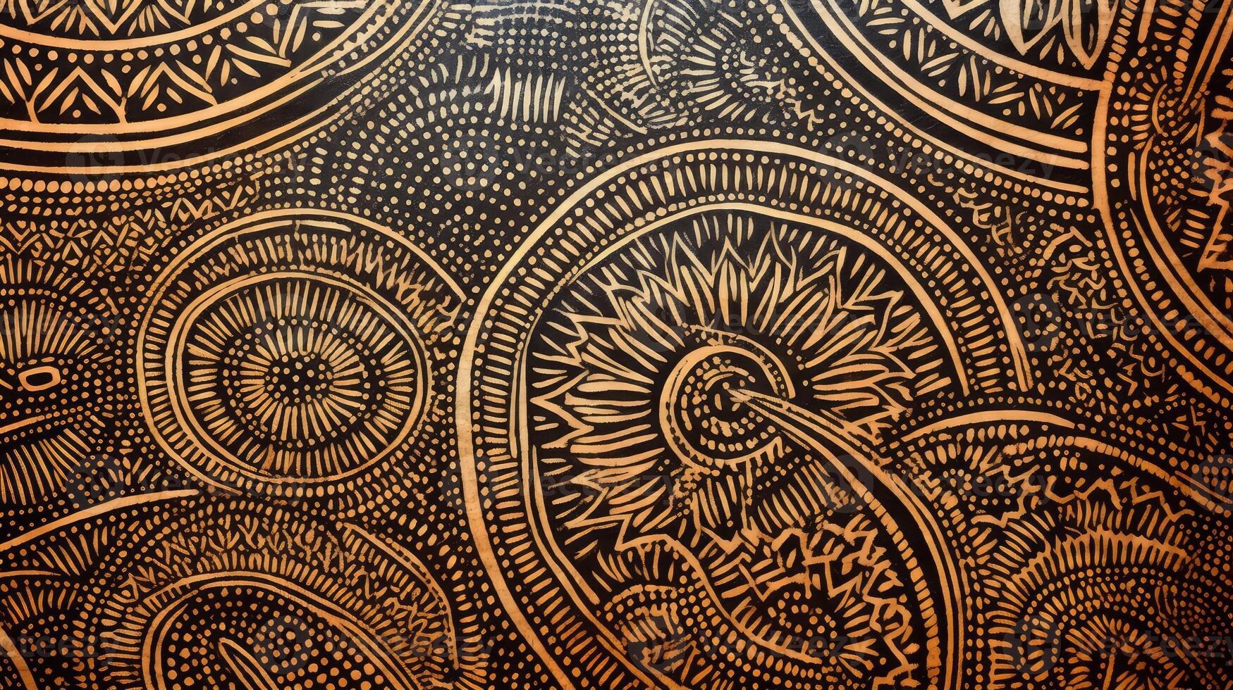 geometric block print texture photo