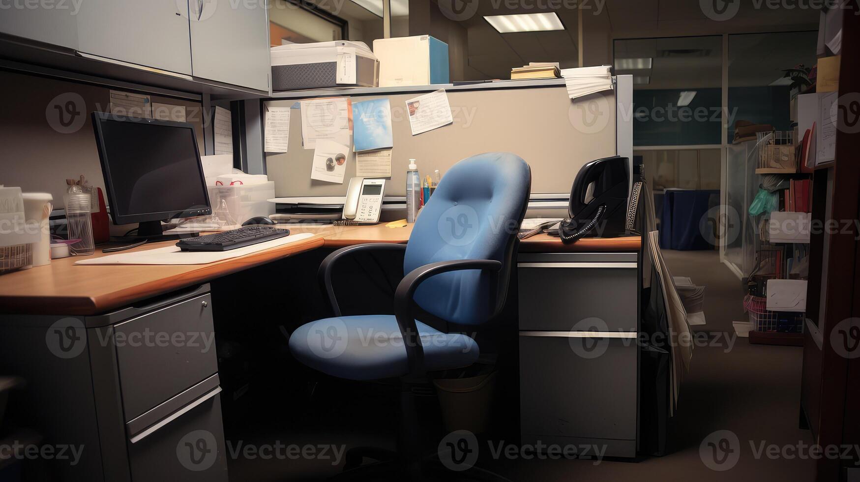 chaotic horrible office photo