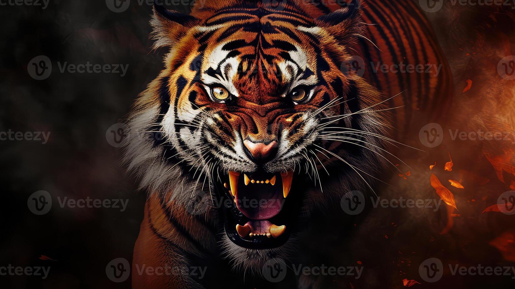 tiger art supply background photo
