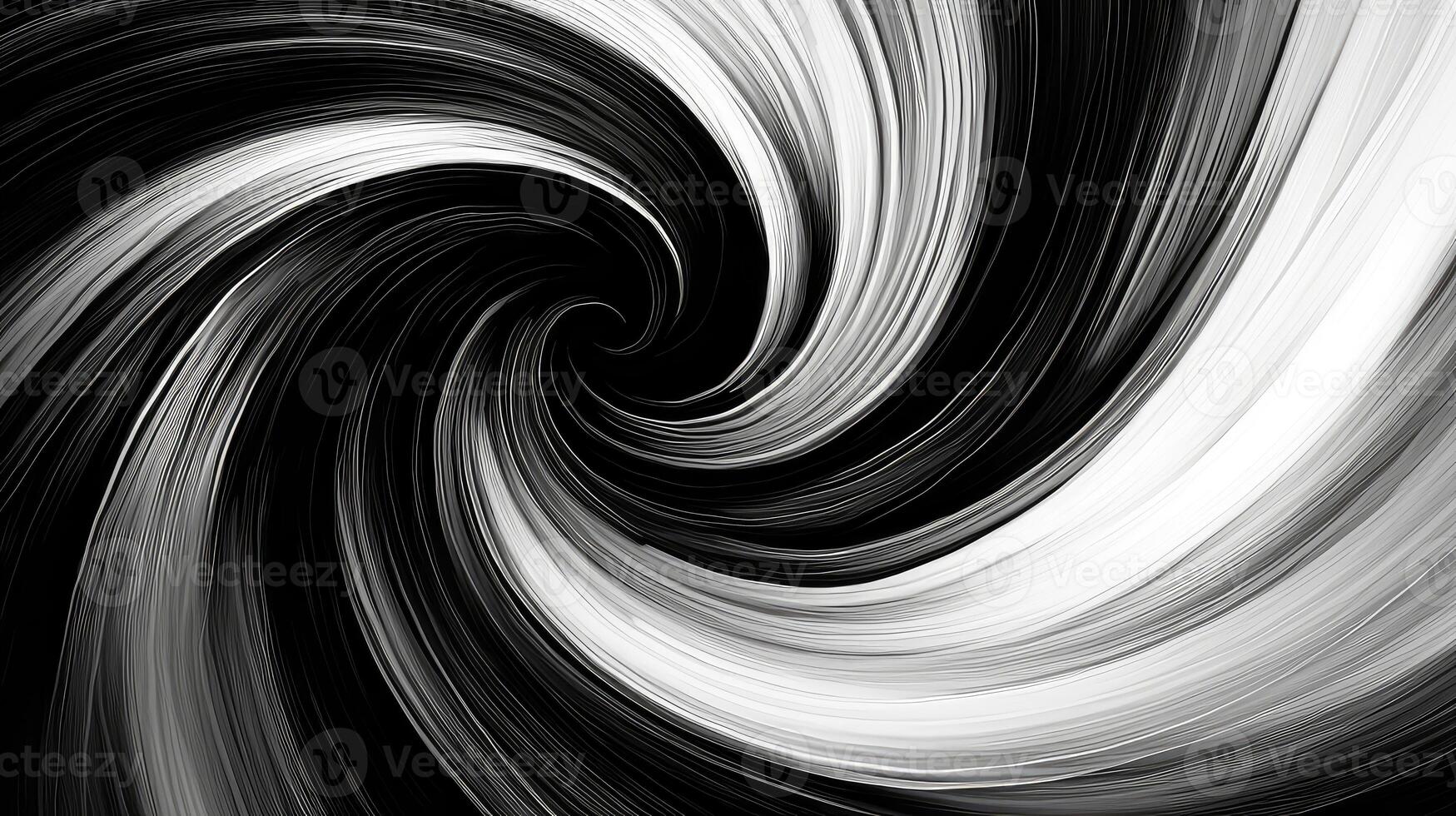 monochrome black and white swirl photo