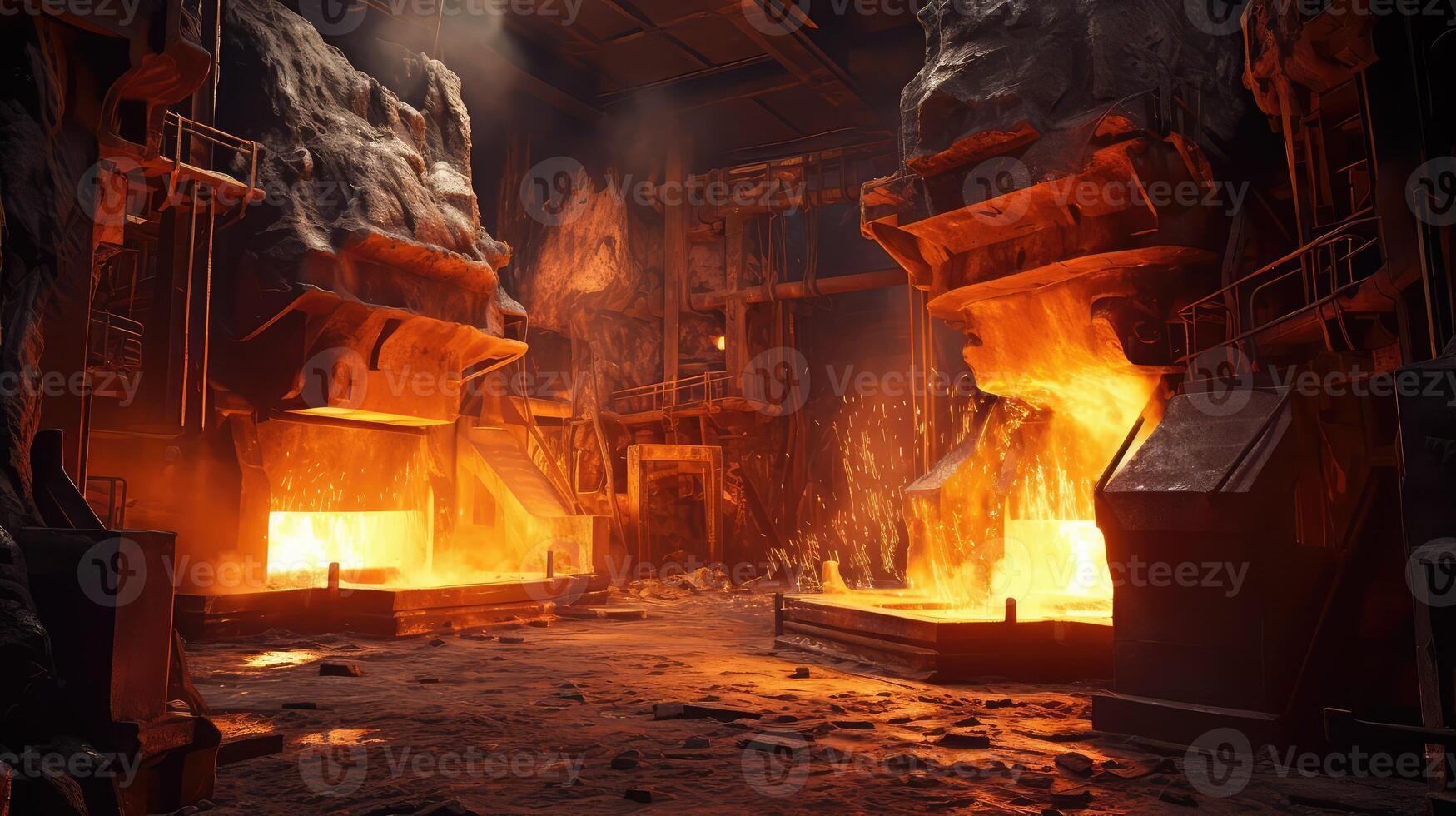 raw metal ore photo