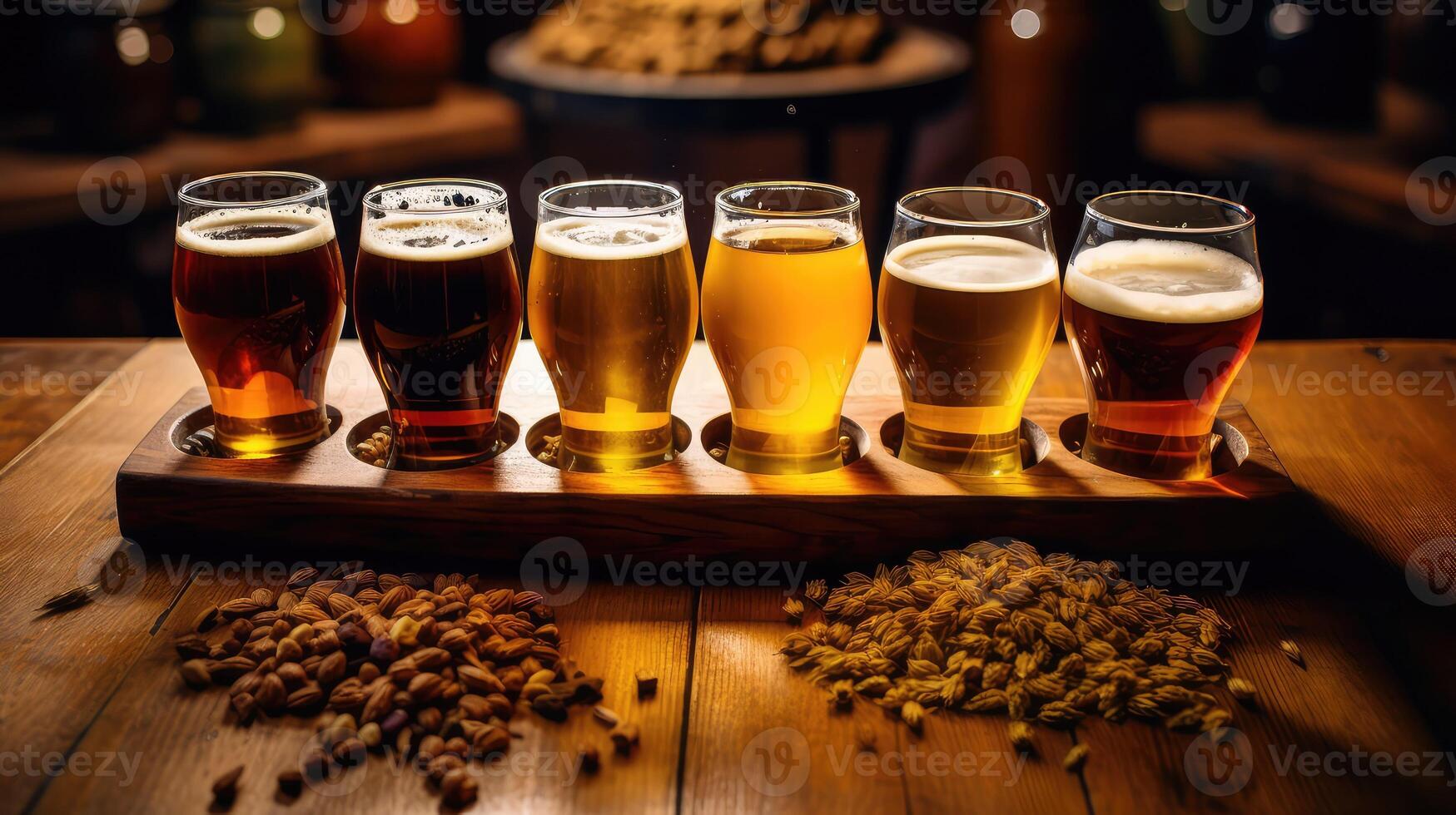 festival flight beer photo