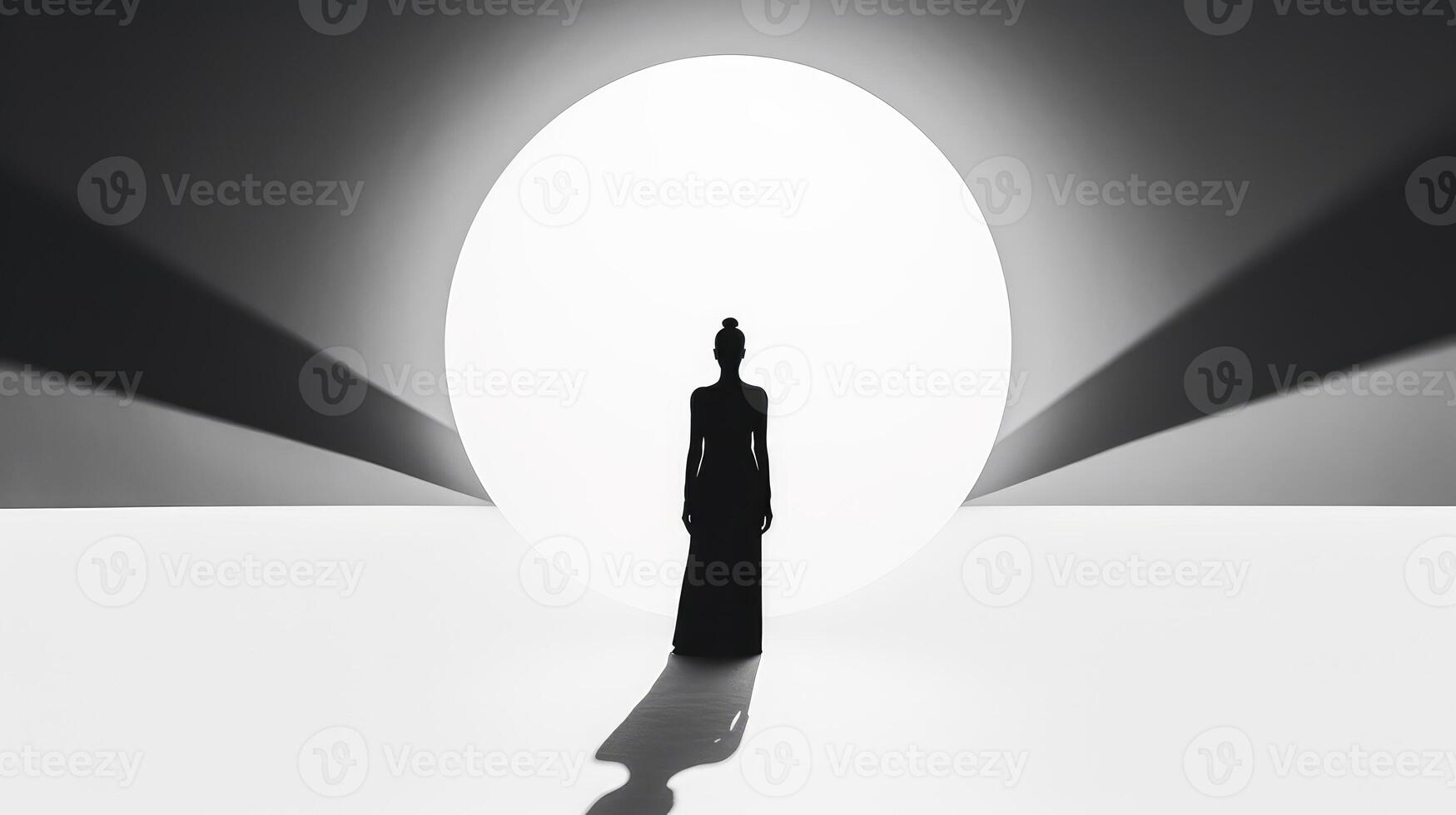 silhouette fabric piece white background photo