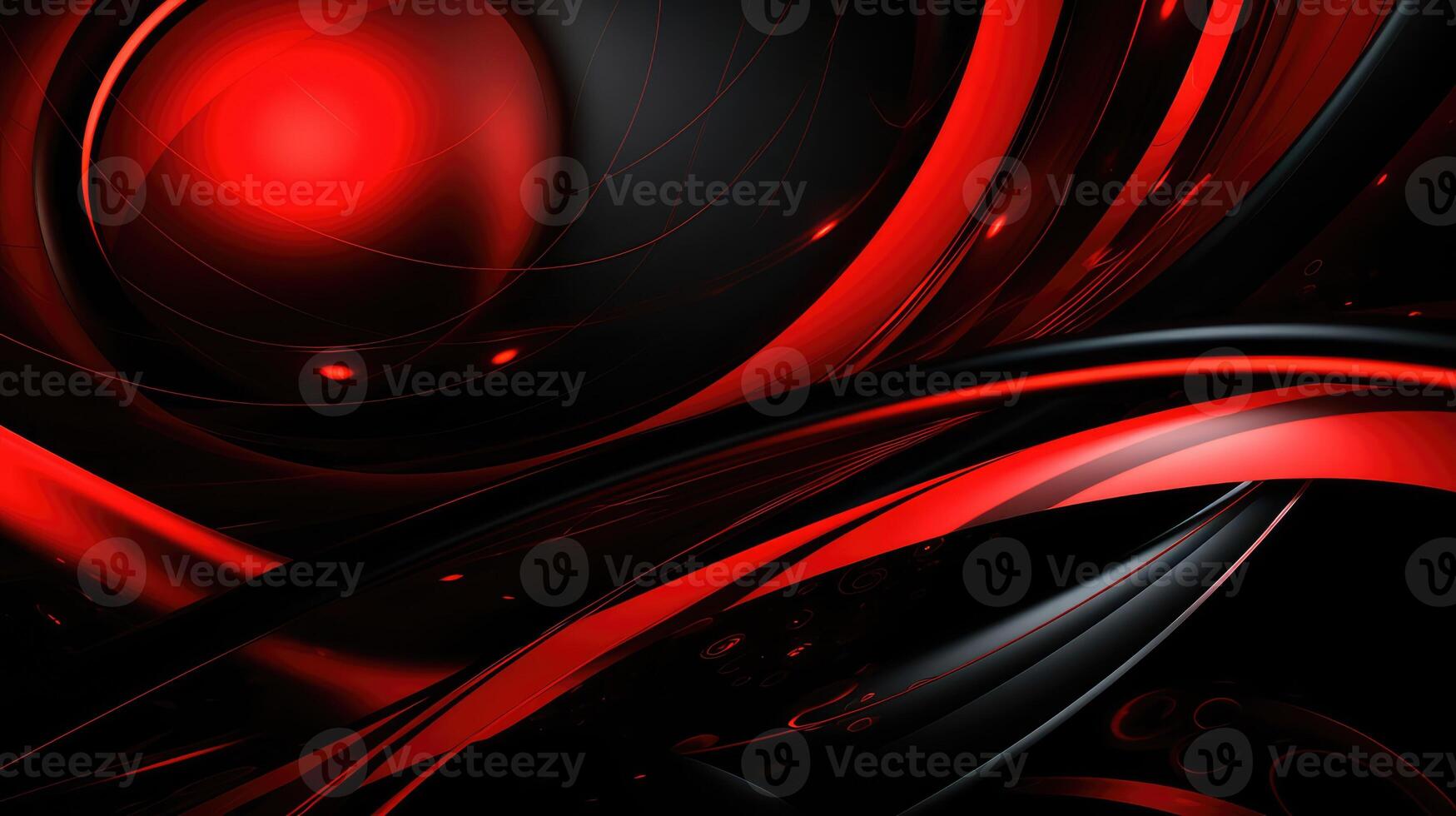 geometric red and black abstract background photo
