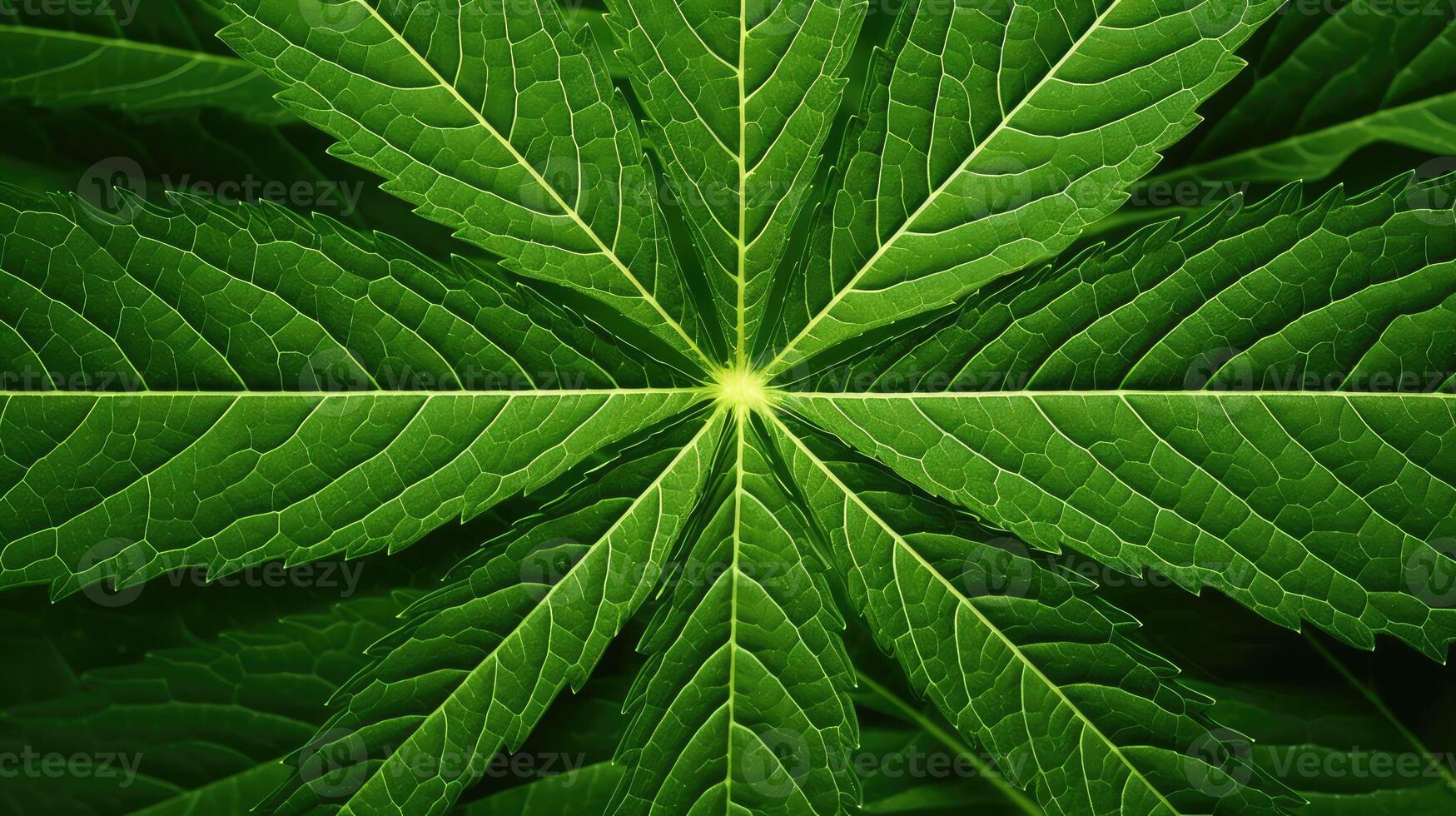 veins pot leaf pattern photo