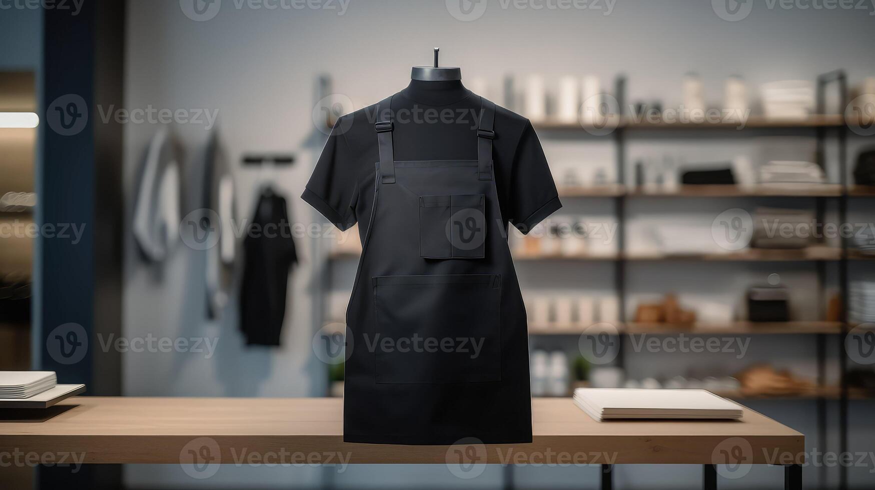 shir black pocket t shirt photo