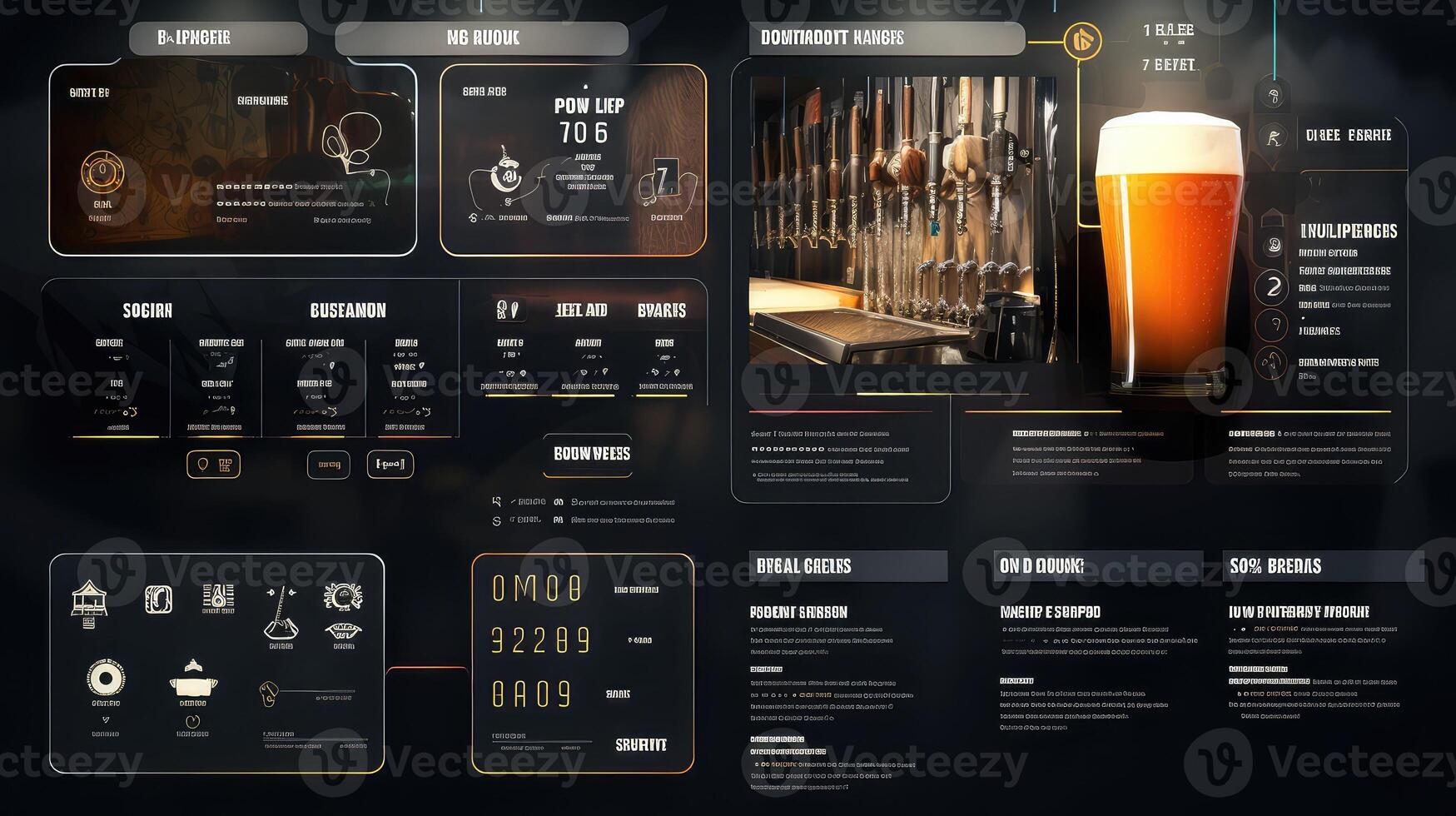 ale beer menu photo