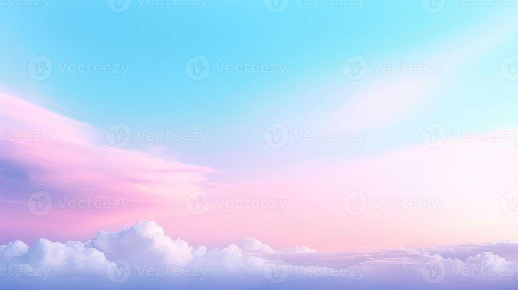 sky baby blue gradient photo