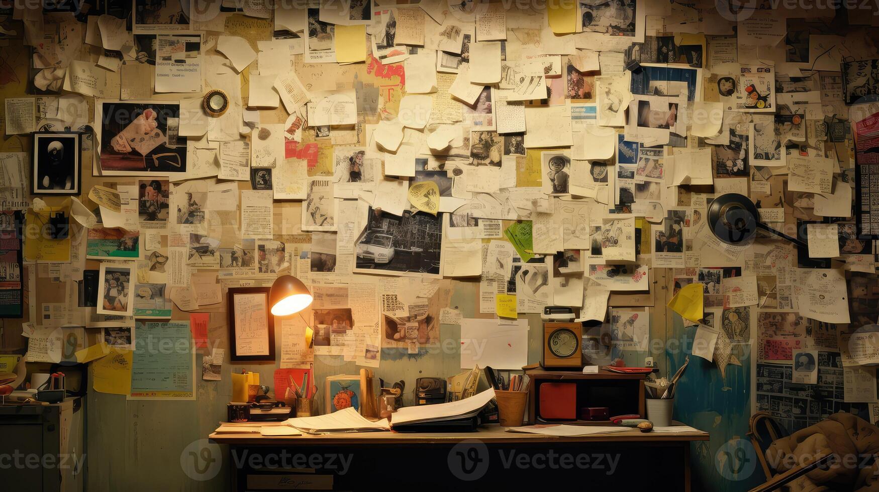 disorder messy house wall photo