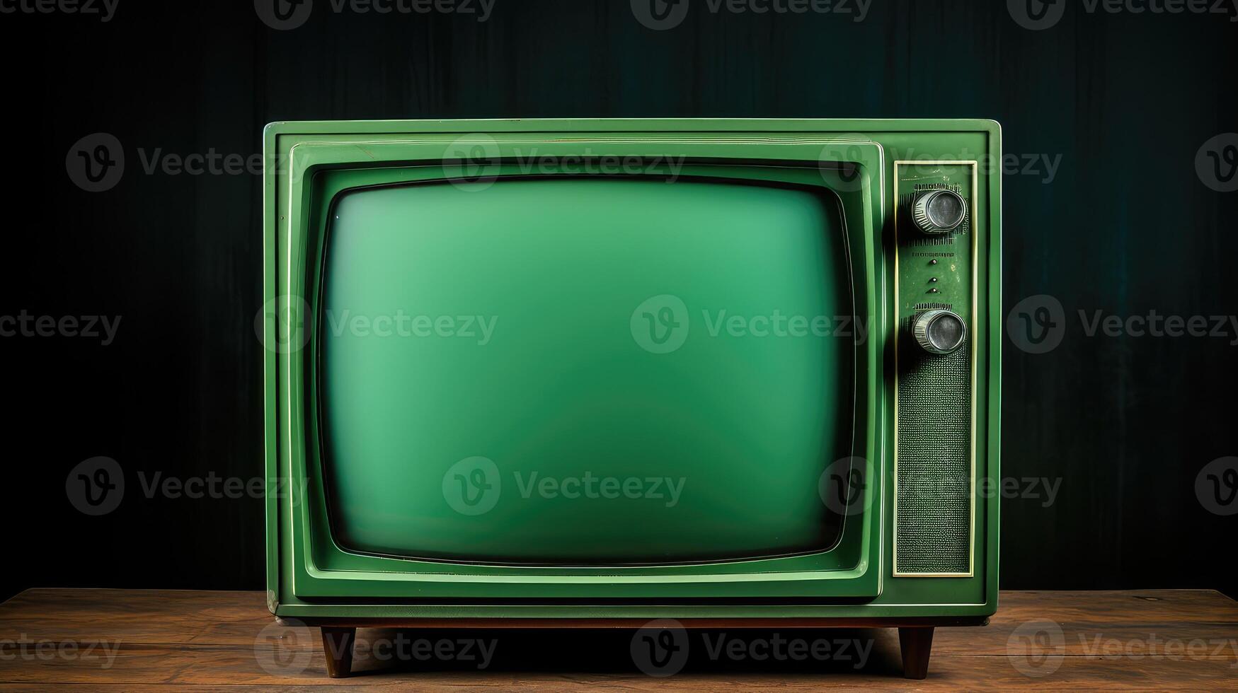 television green screen old tv photo