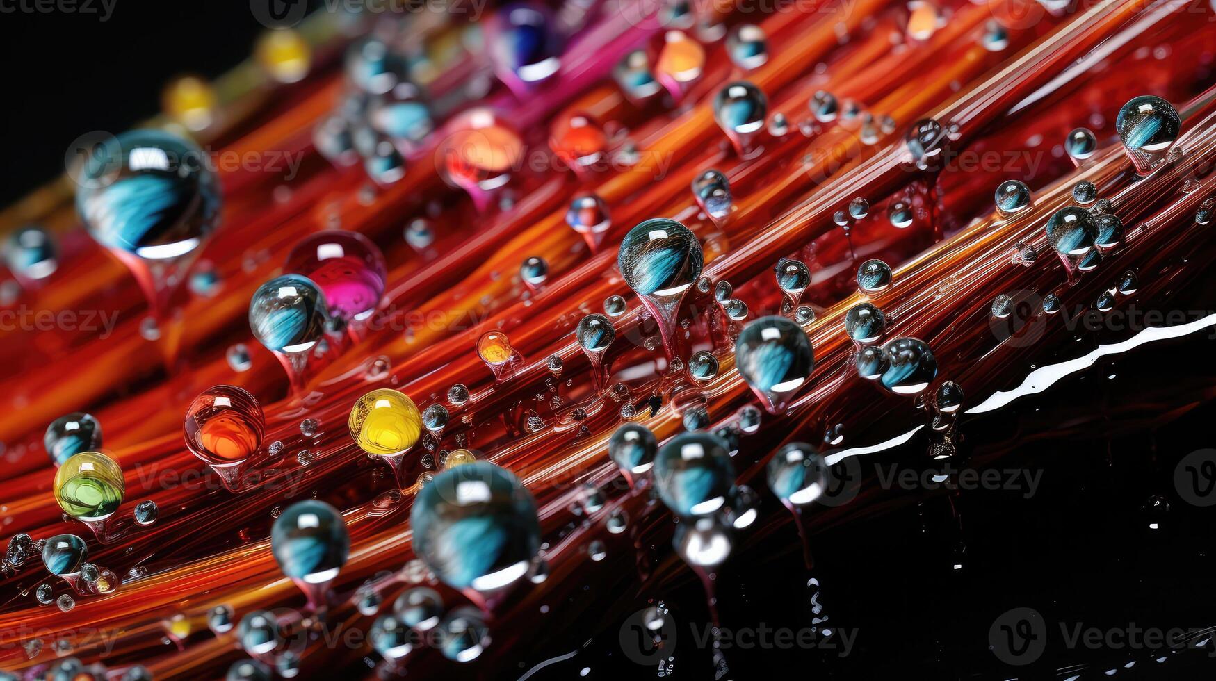 cascade beads water photo