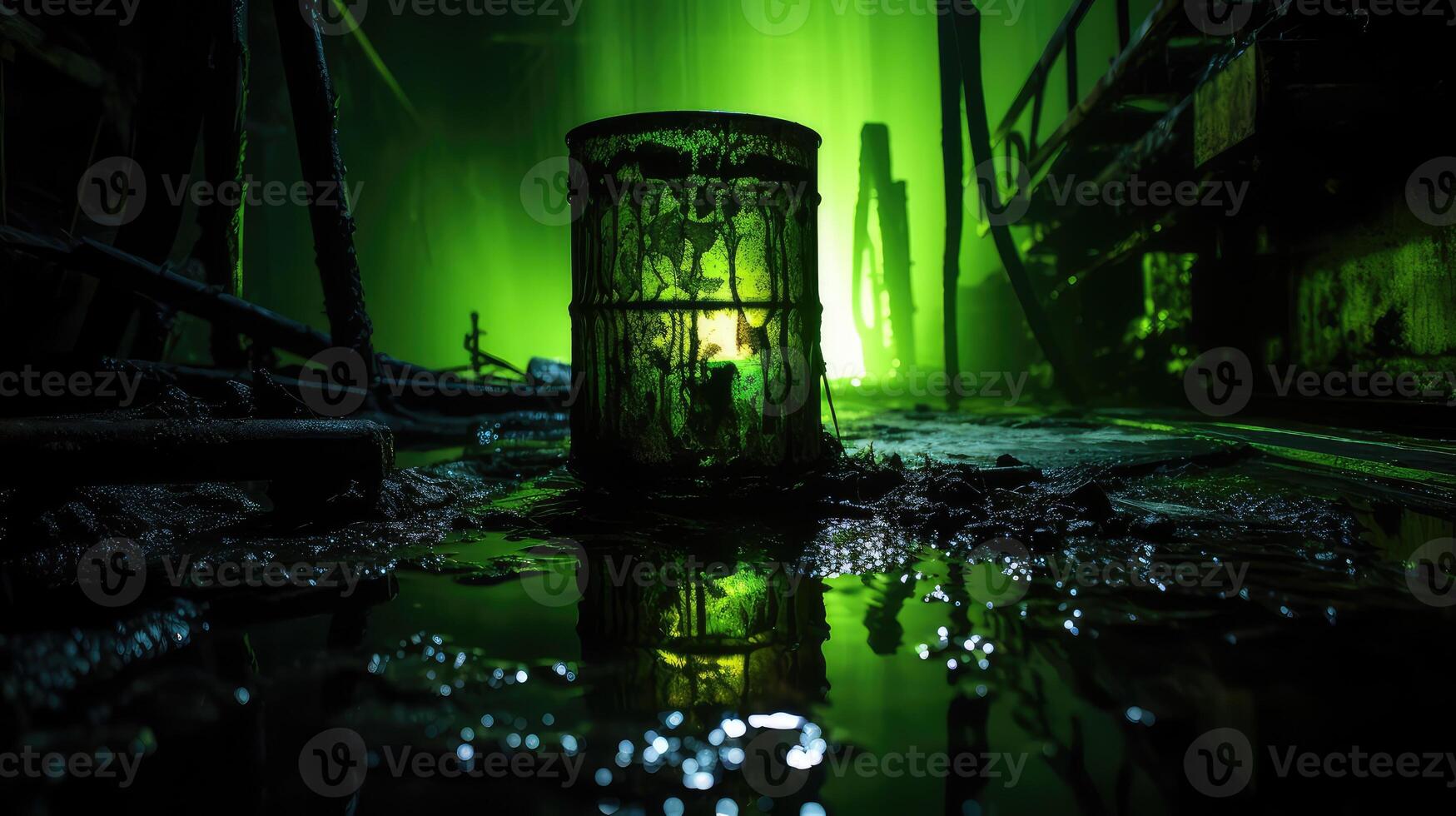 radioactive green ooze photo