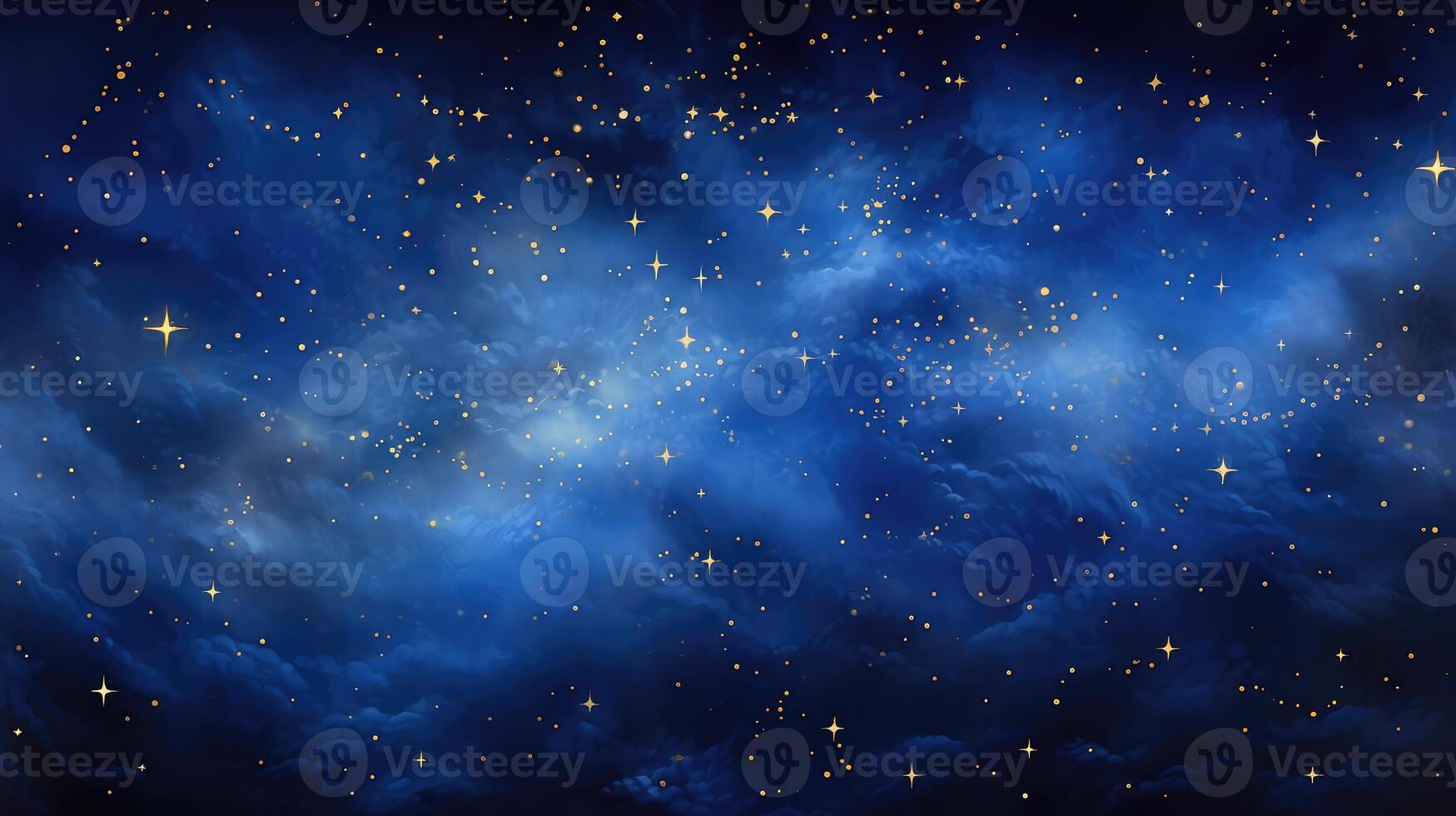sky royal blue painting photo