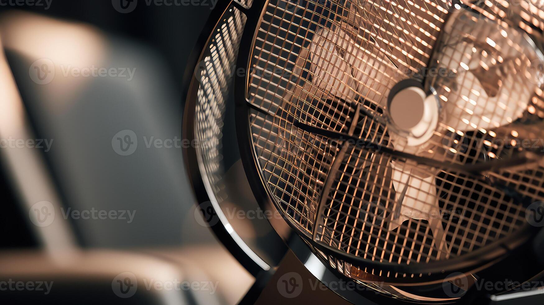 mesh desk fan photo
