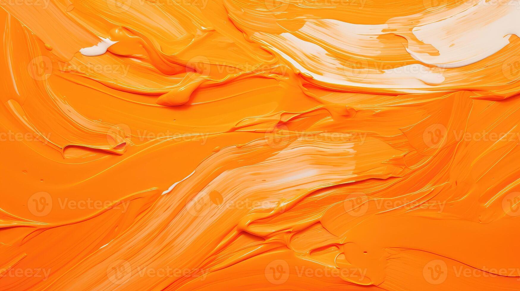 textured orange paint strokes photo