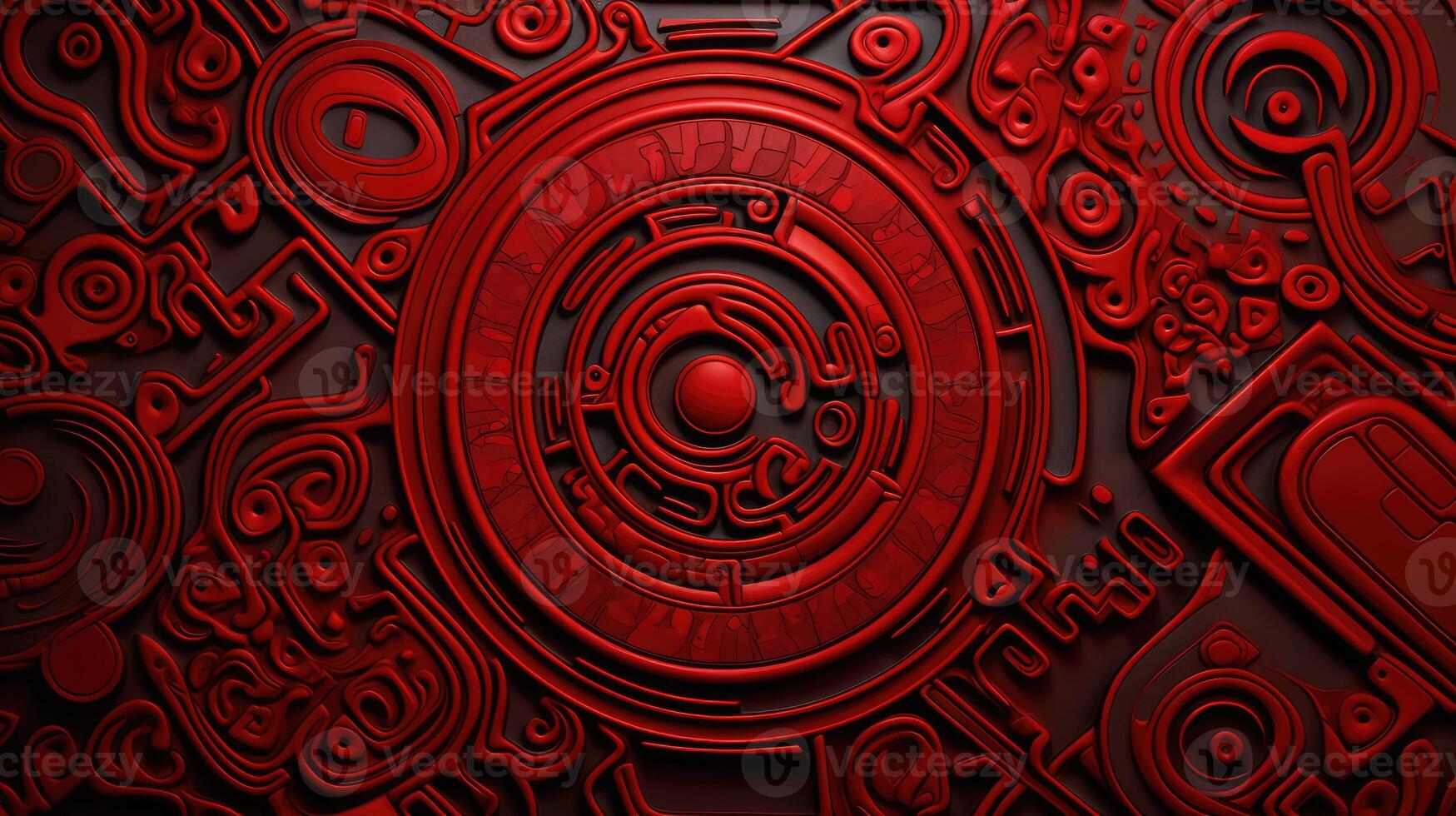 bold background pattern red photo