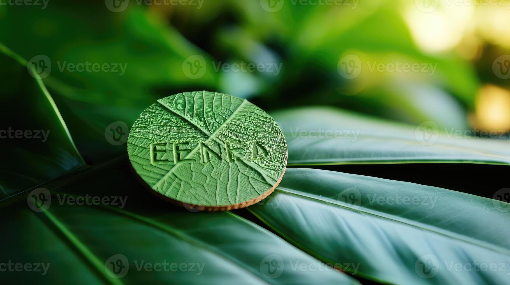 leaf green badge photo