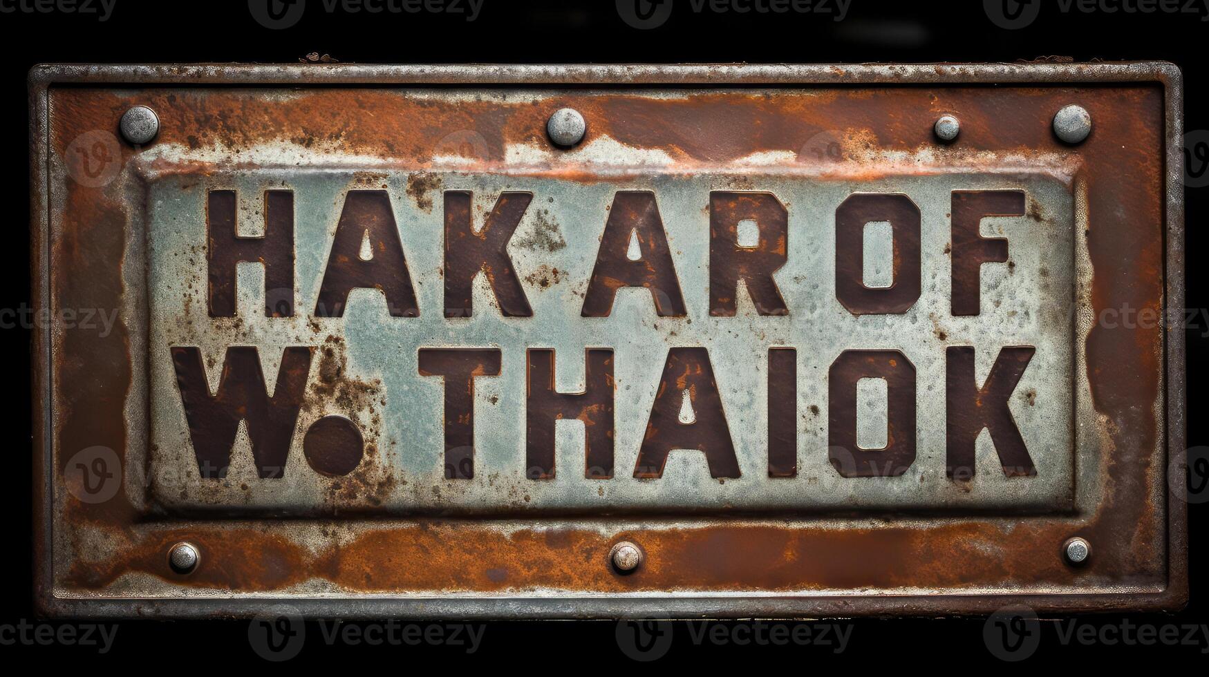 work metal text photo