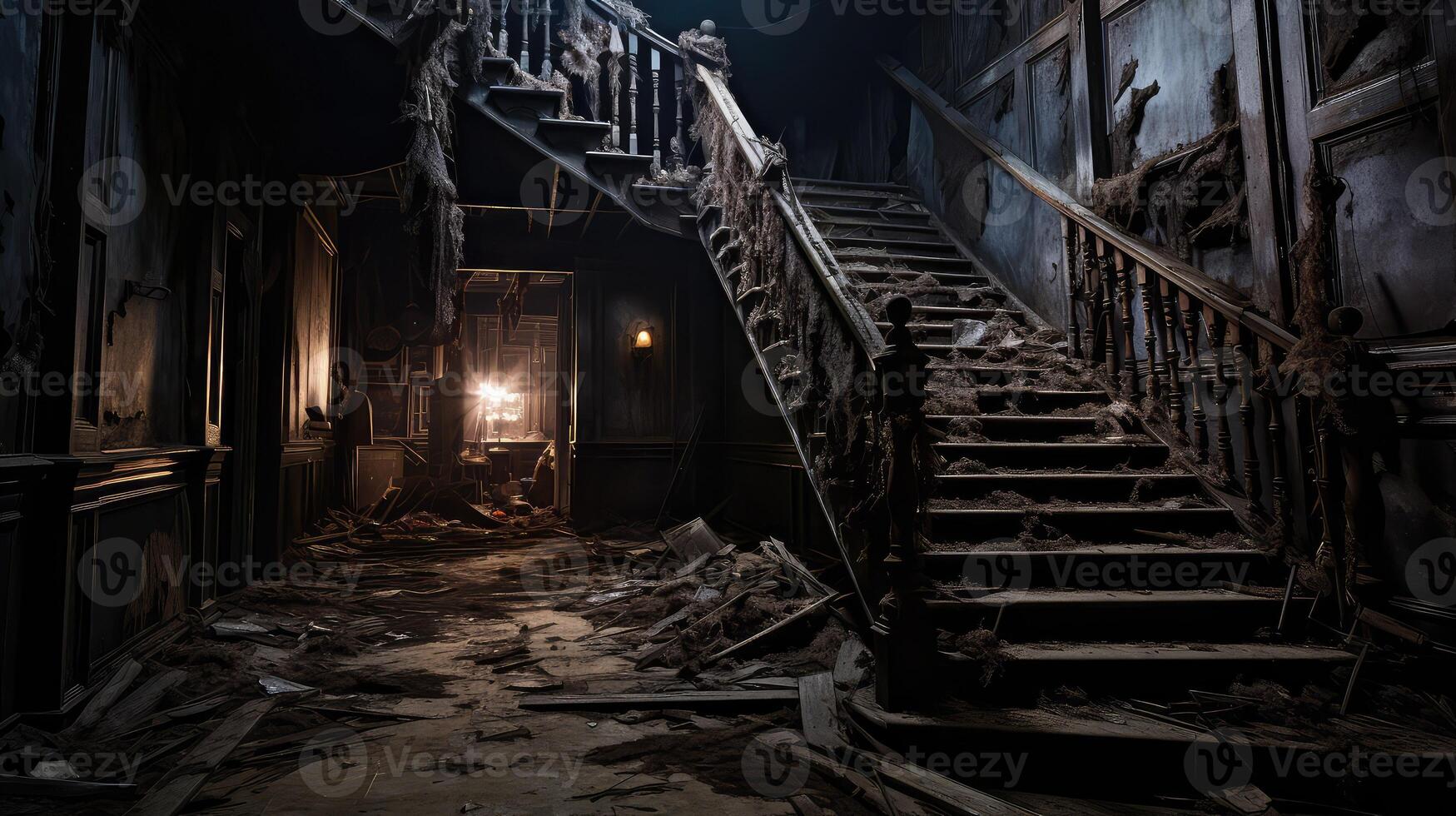 spirits haunted house inside photo