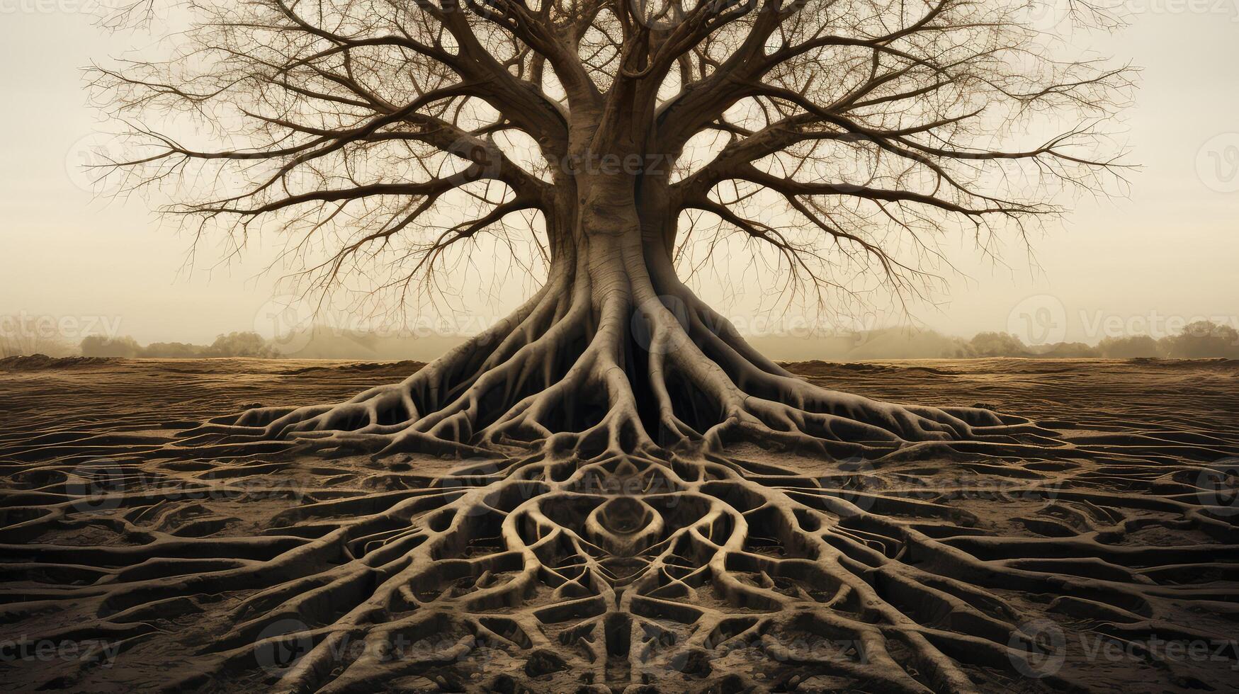 surface root tree photo