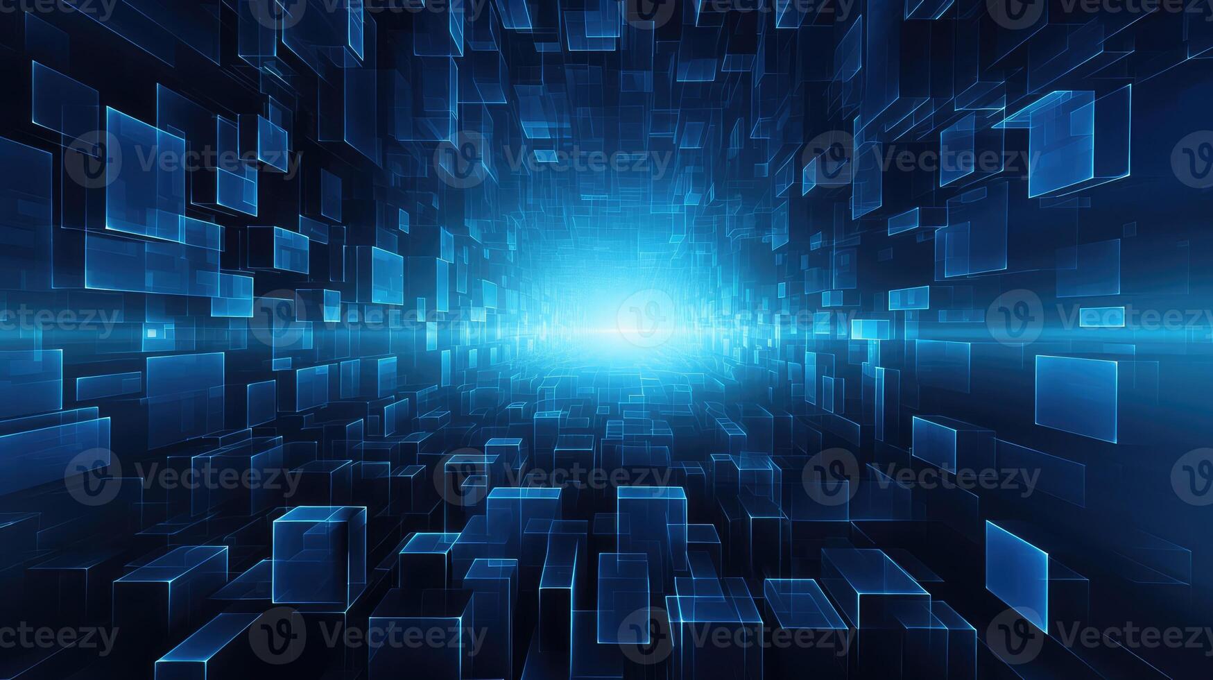 screen blue tech pattern photo