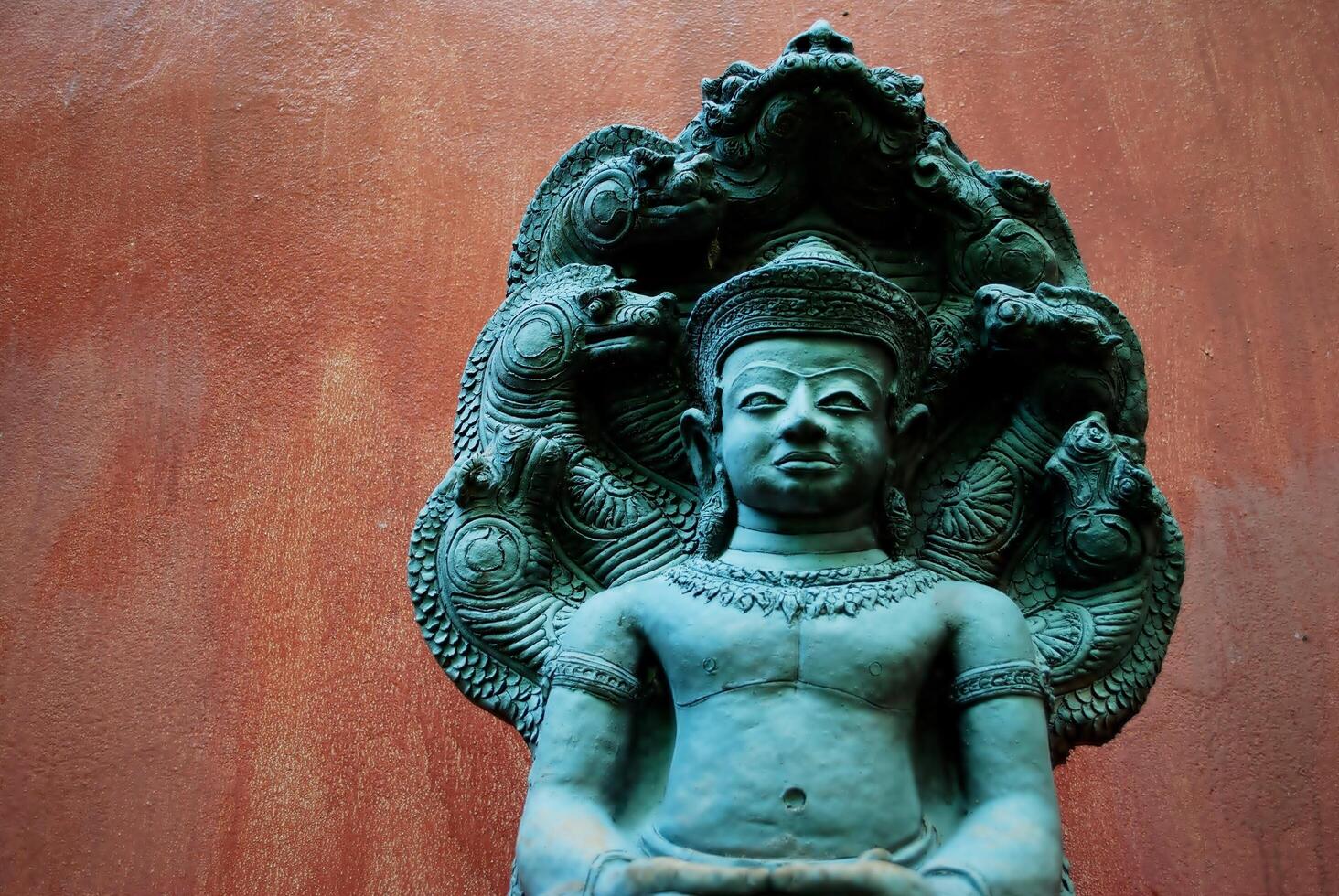 Idol statues Lanna belief. photo