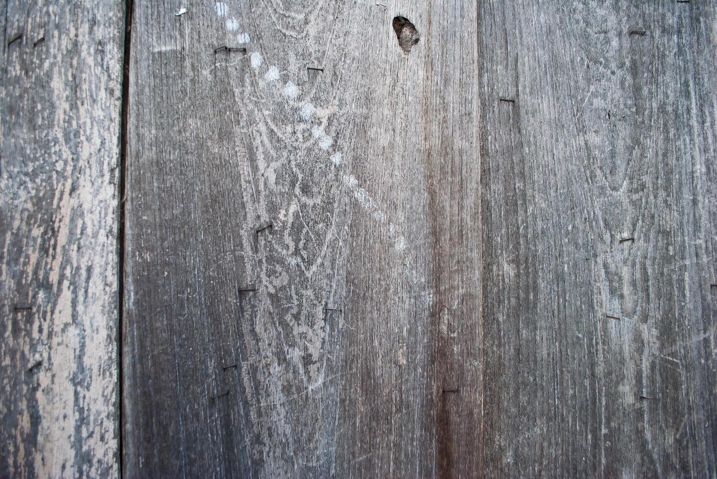 Natural wooden background photo