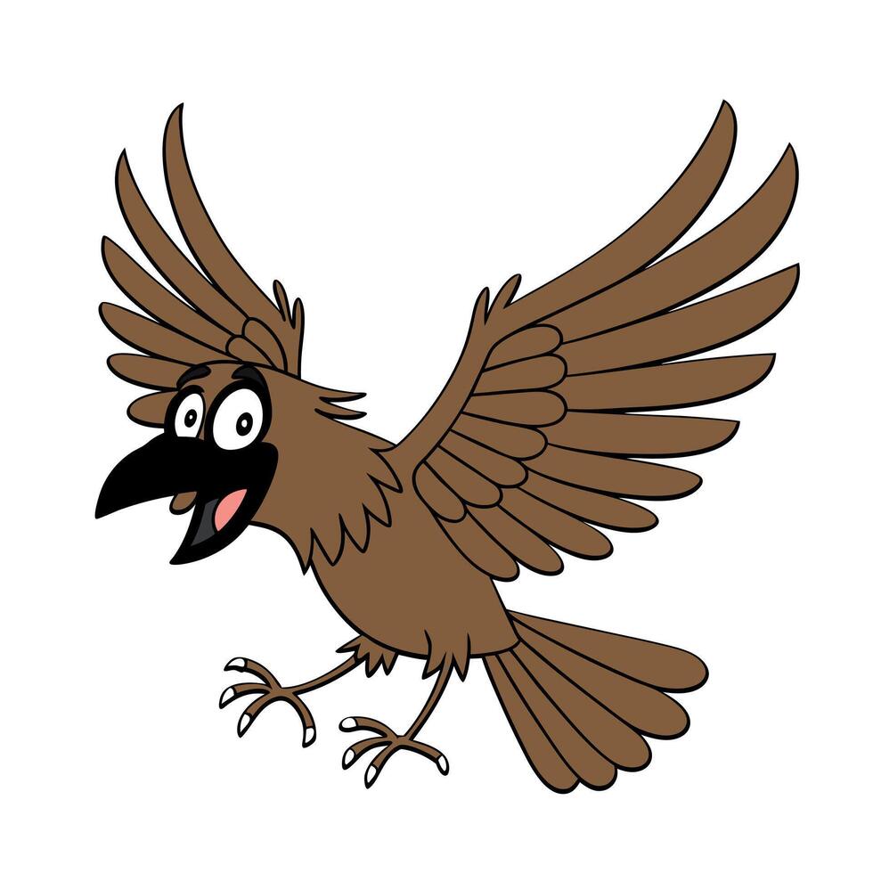 Bird illustration design vector