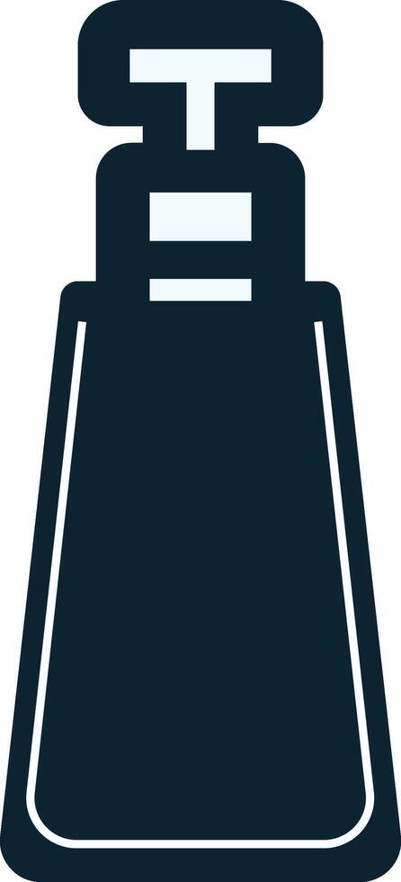 A bottle icon on a white background vector