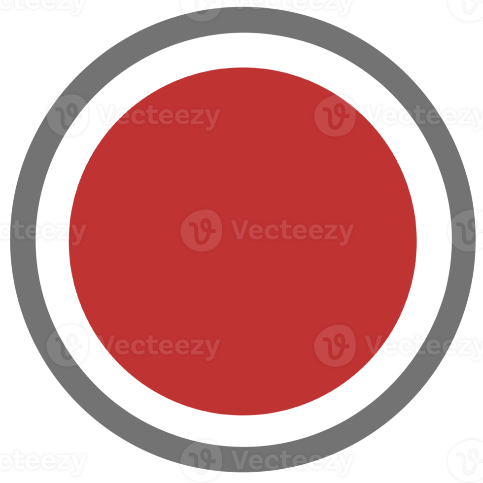 recording red button icon on transparent background png