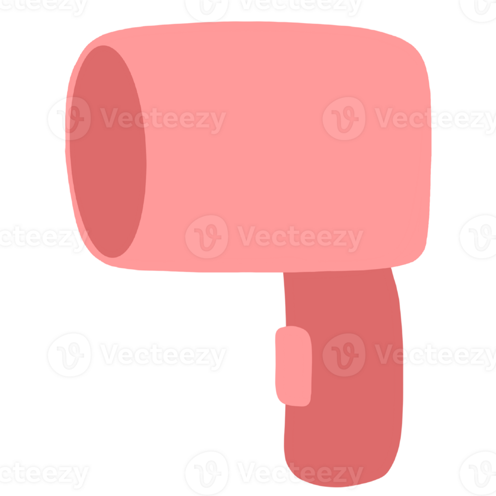 pink hair dryer clip art png