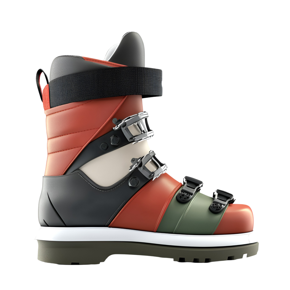 snow boots on transparent background png