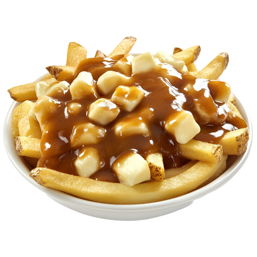 A bowl of french fries with a bowl transparent background png