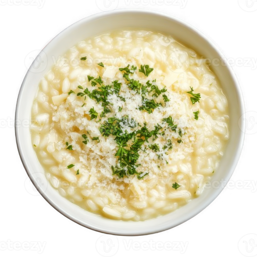 Risotto with Parmesan Cheese and Parsley. png
