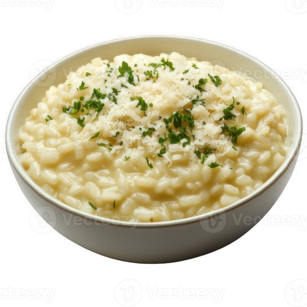 Risotto with Parmesan and Parsley png