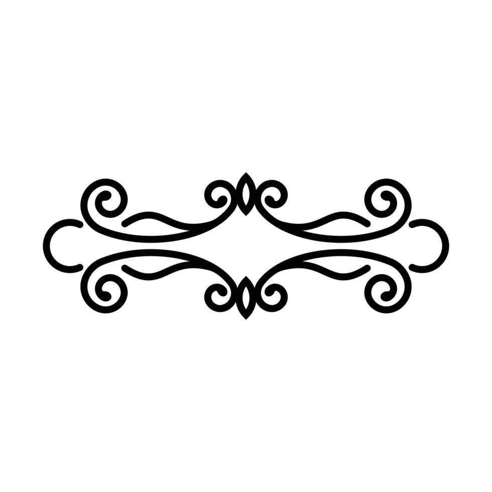 divider frame typographical vector