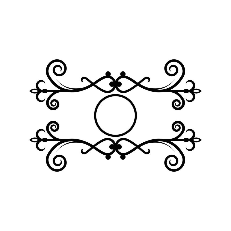 divider frame design vector