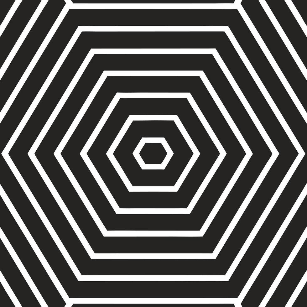 Pattern black and white unique abstract illustration. vector