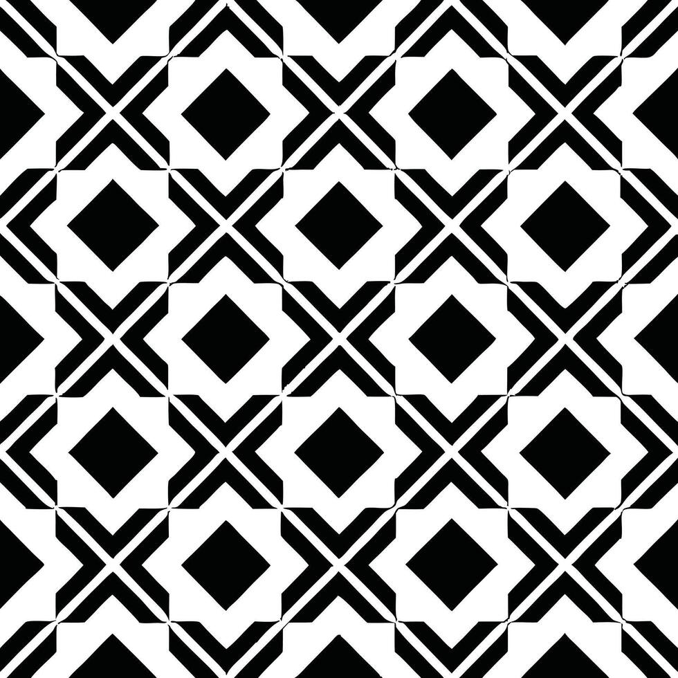 Pattern black and white unique abstract formation illustration dynamic flowing shapes. vector