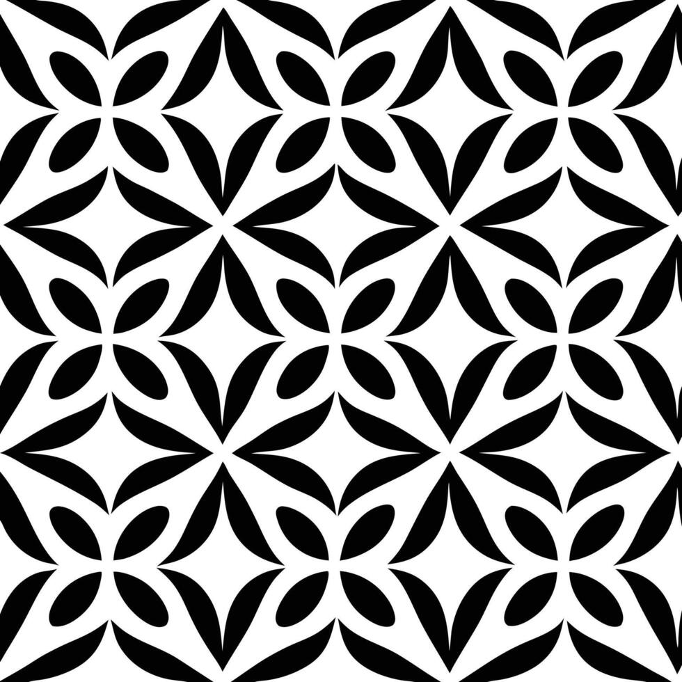 Pattern elegant black and white unique abstract formation illustration. vector
